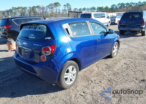 2012 Chevrolet Sonic 2Lt from USA, damaged, VIN 1G1JC6SH3C4210468